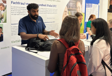 Spitex Zürich an der Berufsmesse